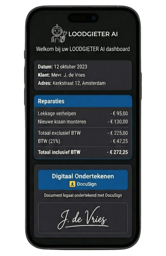 Factureren zonder Avondwerk: Klaar voordat je de straat uit rijdt